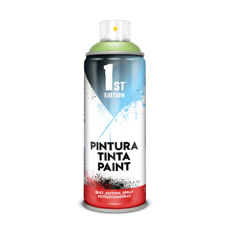 Tinta alquídica spray 520 cc ref 650 verde pistache fosco 300 ml
