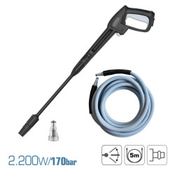LIMPADORA DE PRESSÃO 2.200w 170 BAR FERRAMENTAS KOMA