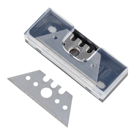 Conjunto 5 lâminas trapezoidais profissionais de 0,50x52mm