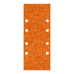 Lixas de corindón, 93 x 230 mm, grão 80, set 5 unidades