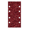 Lixas adesivas corindón, 93 x 185 mm, grão 40, set 10 unidades