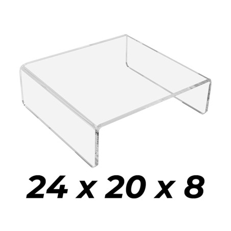 Base de metacrilato 6mm para monitor pc