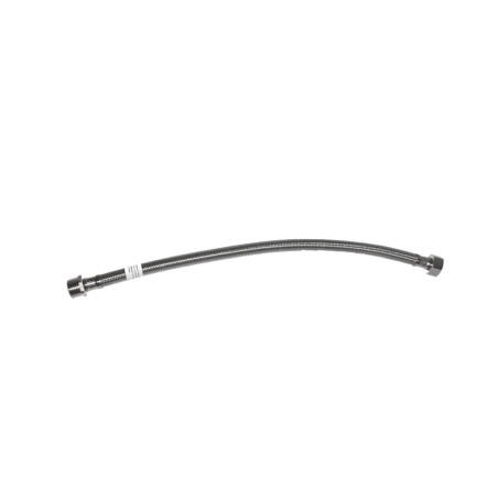 Tubo de água flexível para conexão inoxidavel m-f 1/2-3/8 - 40cm edm