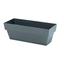 Floreira limited 10x25cm antracita plastiken