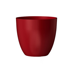 Vaso tes ø18cm vermelho plastiken