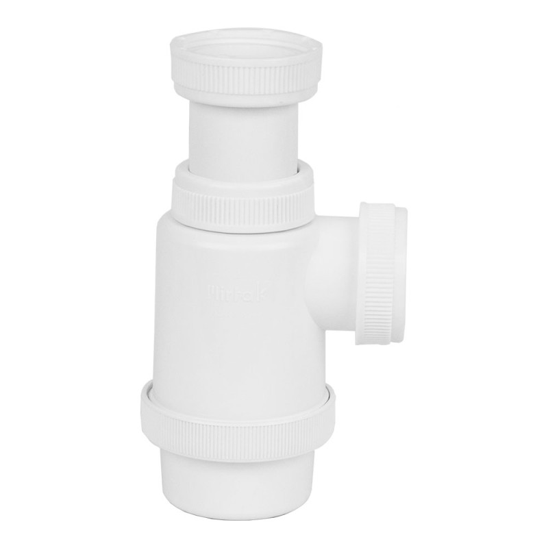 Sifão de garrafa extensível 1"1/2" plástico pvc