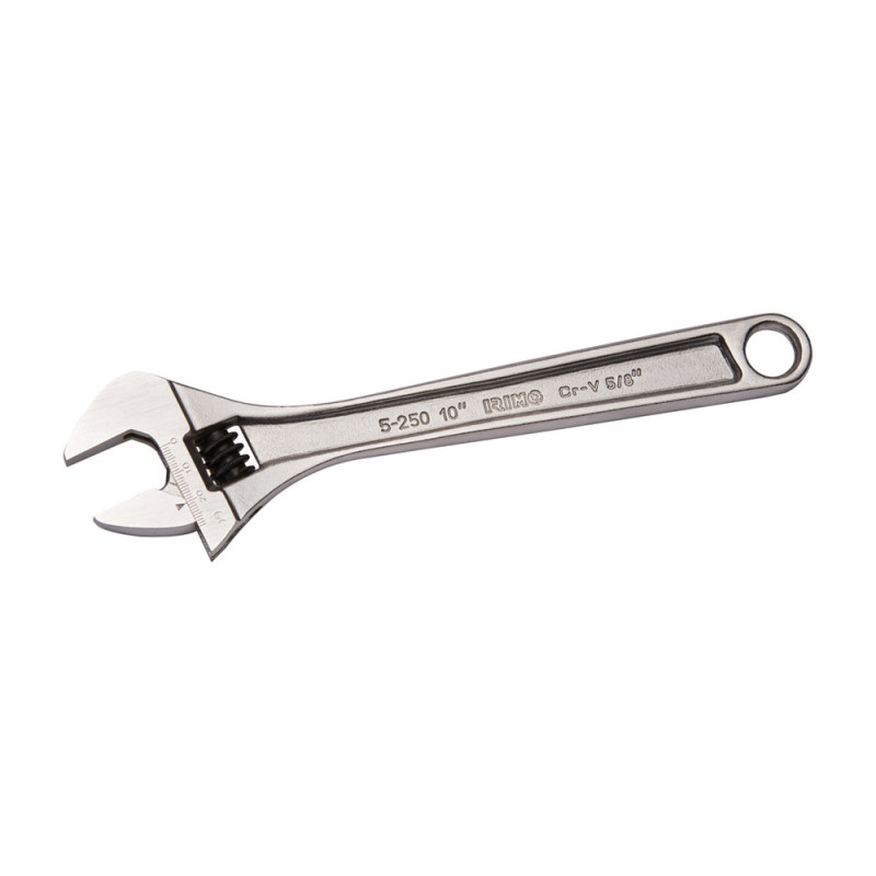 Chave ajustável moleta central 10 cromada 5-250c-1
