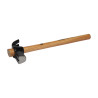 Martelo carpinteiro cabo de madeira hickory cónico 550g 521-81-2