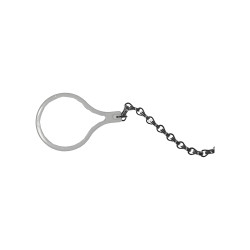 Puxador do tanque do wc. anel de cor branco edm