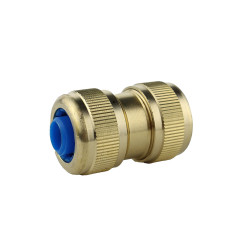 Conector rápido 15mm latão aqua control