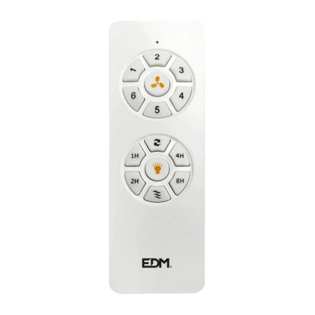 Controle remoto de substituição c/ receptor para ventilador de teto ref. 33817 edm