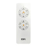 Controle remoto de substituição c/ receptor para ventilador de teto ref. 33817 edm