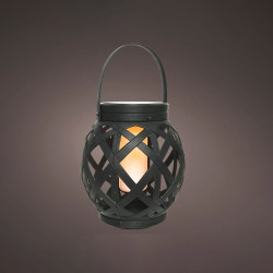 Lanterna solar led efeito chama 898198