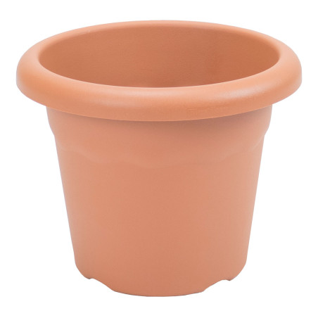 Vaso de injeção cor terracota ø20cm plastiken
