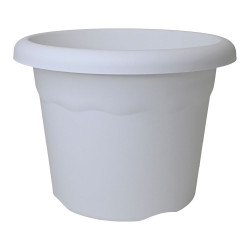 Vaso de injeção cor branco ø30cm plastiken
