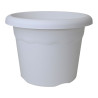 Vaso de injeção cor branco ø30cm plastiken