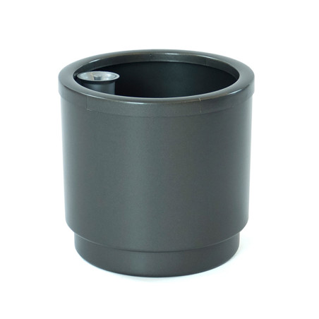 Vaso auto-rega cor antracita ø22cm plastiken