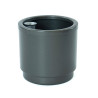 Vaso auto-rega cor antracita ø22cm plastiken
