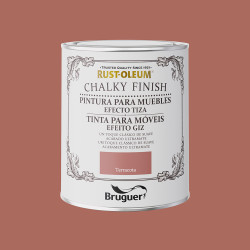 Rust-oleum chalky acabamento móveis terracota 750 ml
