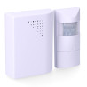 Alarme detector de movimento (sensor emissor-receptor avisador)