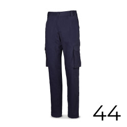 Calças strech 98% algodão 2% elastano 240g azul marinho tamanho 44 588pbsam/44