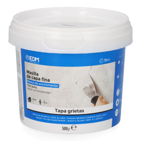 Massa de enchimento camada fina pronta a usar 500 g