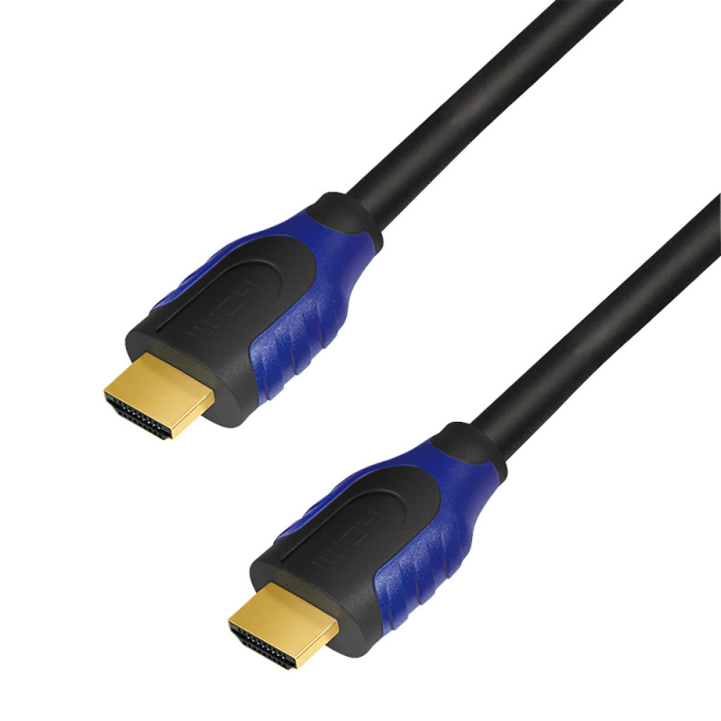 Cabo hdmi 3m 2.0 com ethernet, 4k2k/60hz, preto
