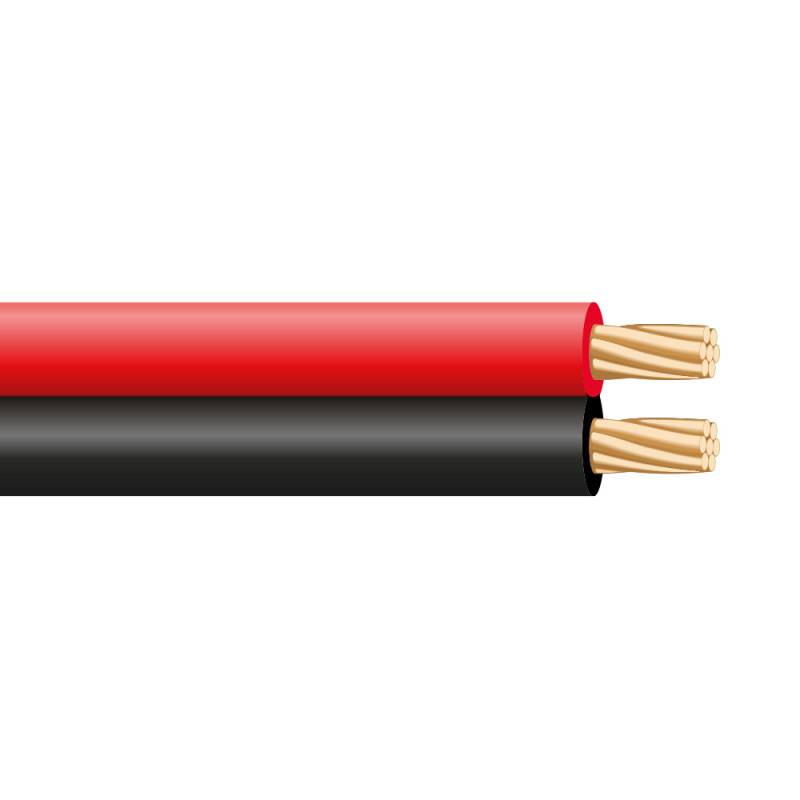 Paralelo 2x1mm vermelho e preto 48v lshz 100m