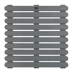 Estrado para duche in/outdoor 55x55cm cinzento 22947100 wenko