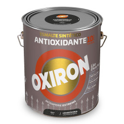 Esmalte sintético metálico antioxidante liso efeito forja preto 4 l