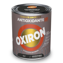 Esmalte sintético metálico antioxidante liso efeito forja preto 750 ml