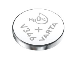 Bateria de botão sr712sw - v346 varta 10mah (blíster 1 unid.) ø7,9x1,25mm