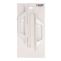 Puxador placa reta 6804 aluminio branco