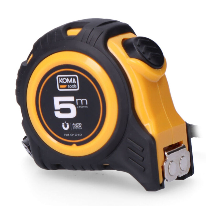 Fita métrica 5m x 19mm abs magnet koma tools