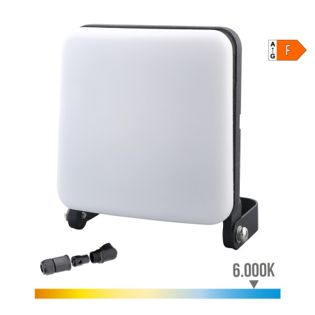 Projetor led 50w 4100lm 6000k frameless edm
