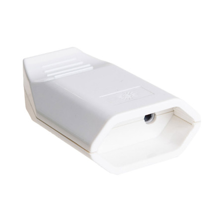 Base aérea com saia 10 a 250 v branco