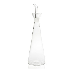 Azeiteira de vidro ø8x28,5cm 500ml ms64322 andrea house