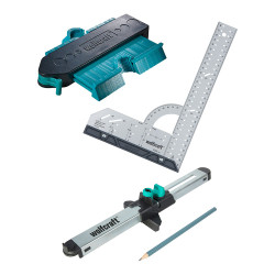 Kit para um soalho perfeito ajuste de chão laminado e de design 6976000 wolfcraft