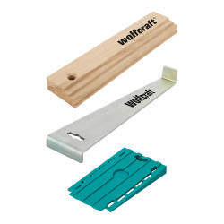 Kit para um soalho perfeito ajuste de chão laminado e de design 6975000 wolfcraft