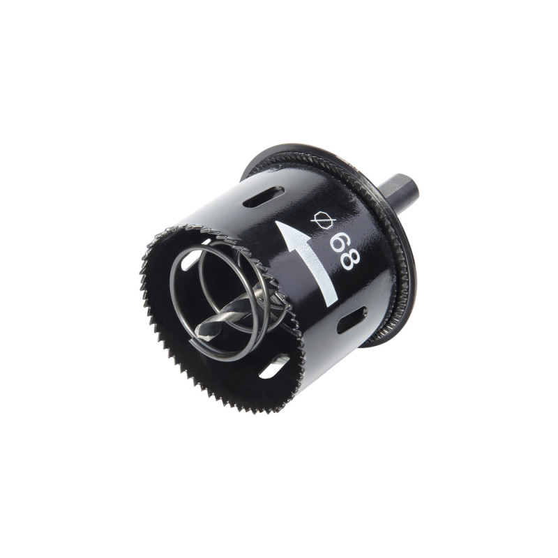Broca craneana com expulsor e escareador de bordas ø68 mm