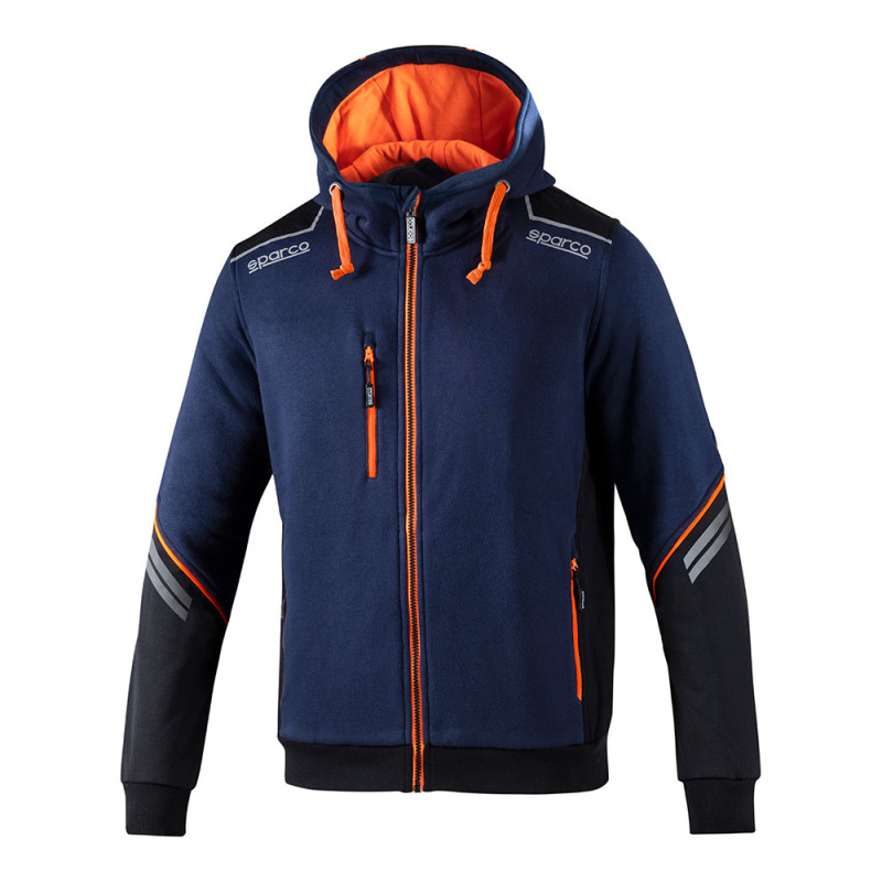 Camisola tech ndis hoohed full zip tamanho xl bm/af 02414bmaf4xl
