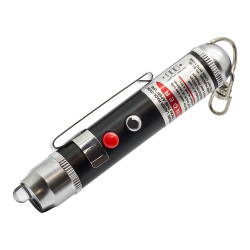Laserlite potente lanterna led com laser vermelho homologado