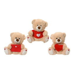 Ursinho de peluche especial são valentim de 15cm modelos sortidos 808762