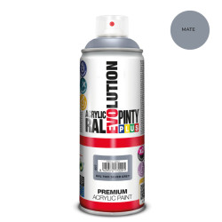 Tinta acrílica spray evolution 520 cc ral 7001 cinza prata fosco 300 g