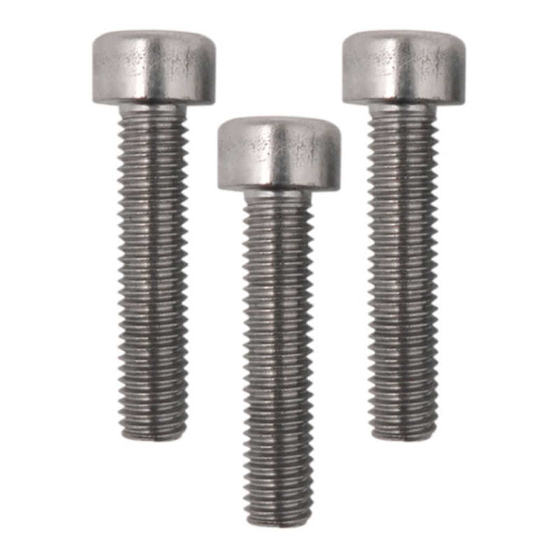 Kit de 3 parafusos máquina de enrolar toldo tld27 6x30mm 92597 micel