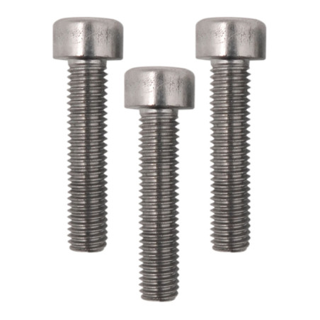 Kit de 3 parafusos máquina de enrolar toldo tld27 6x30mm 92597 micel