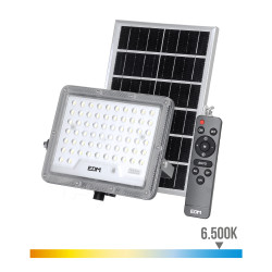 Projetor solar slim 200w 1.800lm 6.500k.