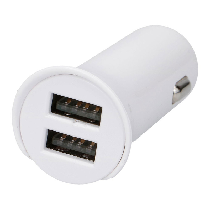 Carregador de automóvel 2,1a, 2usb 12/24v all ride