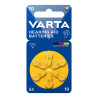 Pilhas para aparelhos auditivos varta hearing aid batteries 10 (blíster 6 un)