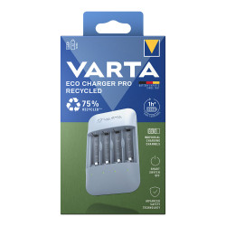 Carregador para pilhas varta eco charger pro recycled